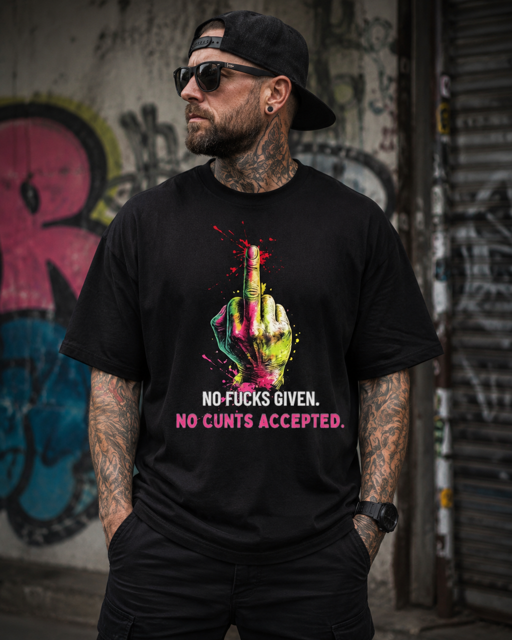 No F*cks Given, No C*nts Accepted T-Shirt