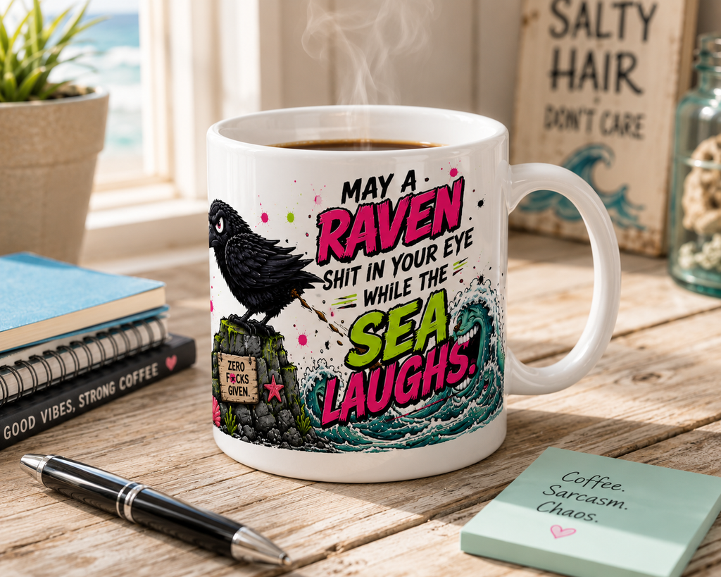 The Raven Mug