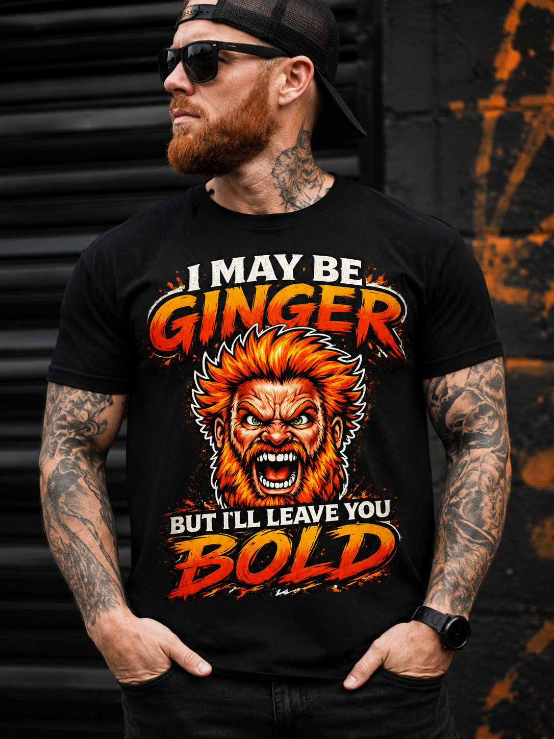 May Be Ginger But I'll Leave You Bold T-Shirt