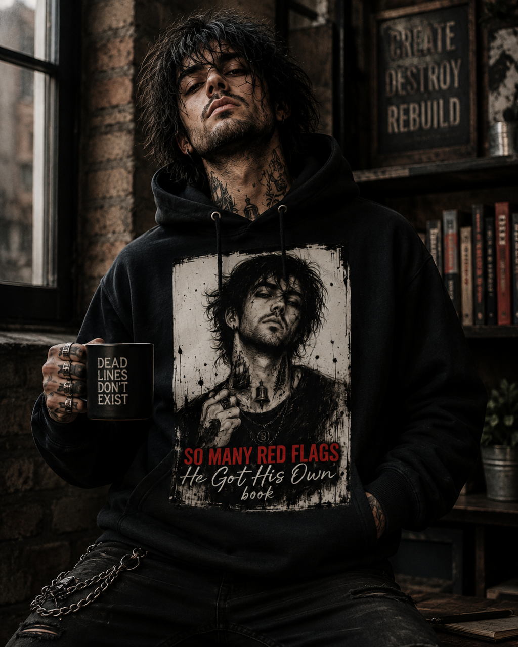 Red Flags Hoodie