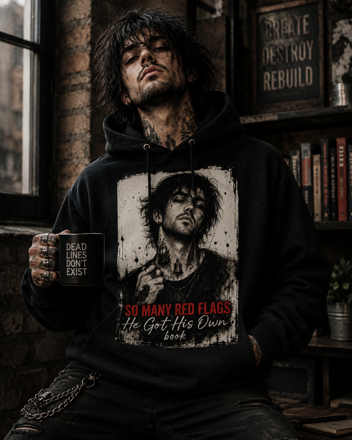 Red Flags Hoodie